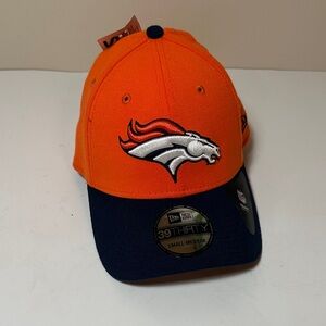 New Era Denver Broncos Bright Orange and Navy Cap